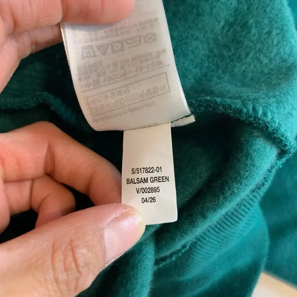 Gap Sweatshirt Girls XL Extra Large Balsam Big Logo Fleece Lined Pullover Hoodie